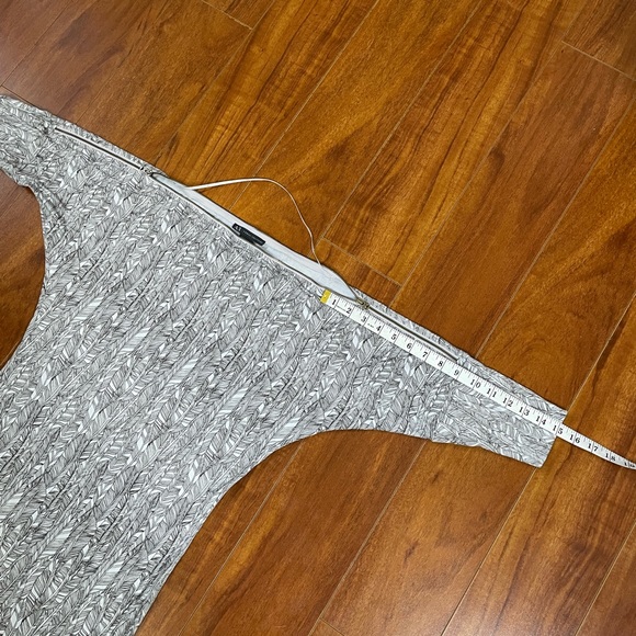 ARMANI EXCHANGE AX Tunic Geomatric Zipper Neckline XS - Picture 7 of 11